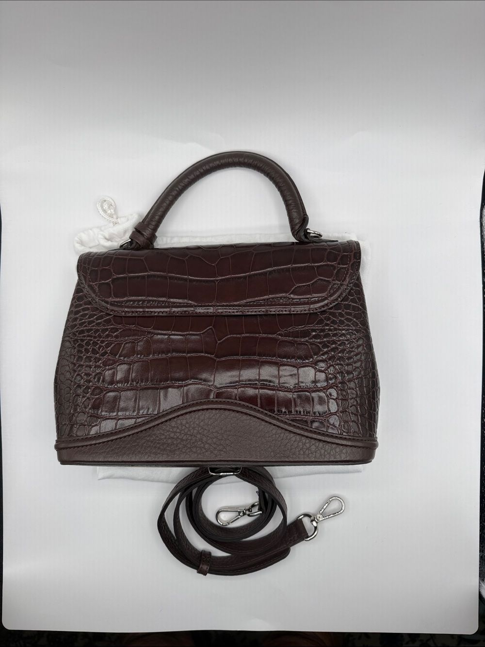 NWOT Brighton Ferrara Klara Medium Handbag with adjustable strap - Picture 5 of 15